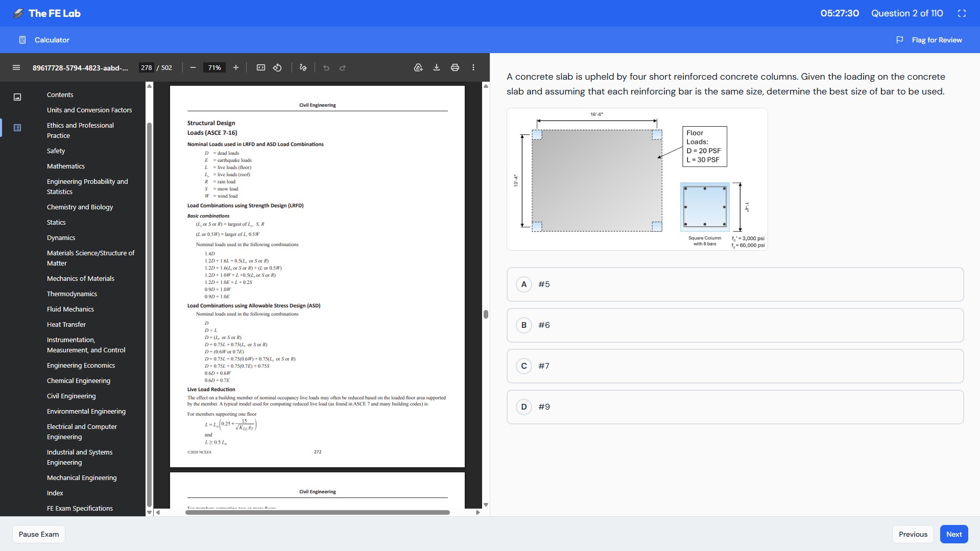The FE Lab - Adaptive FE Civil Exam Prep